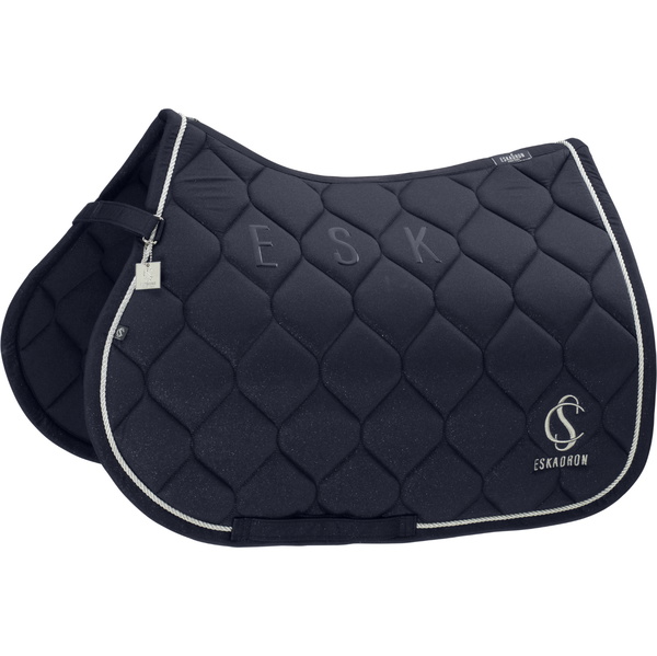 2025 Eskadron Funkeln Sattel Tuch 214875 534 - Navy